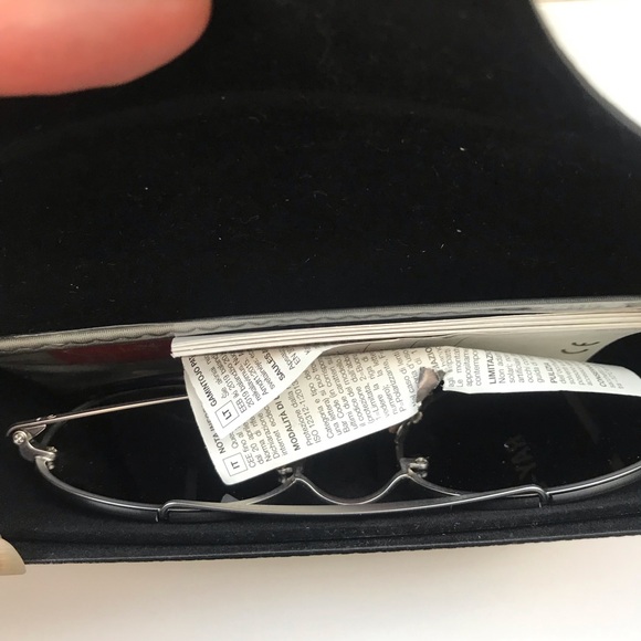 Ray-Ban Silver Frame Aviator Sunglasses - Picture 6 of 6